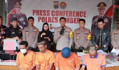 Polisi-Berhasil-Ungkap-Jaringan-Curanmor-di-Jember-Empat-Pelaku-dan-Penadah-Diamankan-15-unit-Motor-Disita