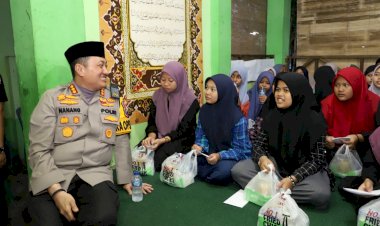 Gelar-Safari-Ramadhan,-Polresta-Malang-Kota-Buka-Puasa-Bersama-Mahasiswa-dan-Anak-Yatim