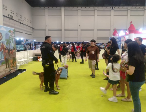 Polisi Satwa K-9 Ramaikan Pet Adventure Wonderland di PIK, Edukasi Masyarakat Disambut Antusias