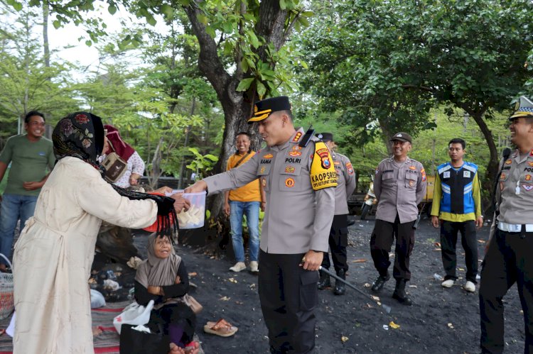 Libur Lebaran Kapolresta Banyuwangi Sebar Personel di Lokasi Wisata Jamin Keamanan