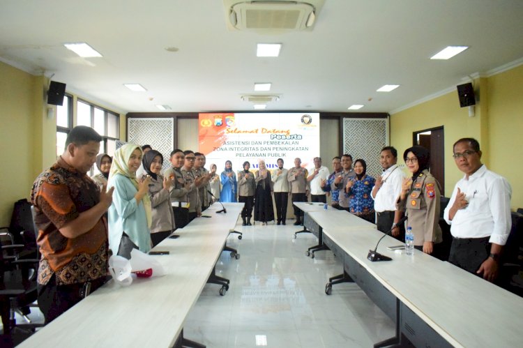 Polresta Sidoarjo Gelar Pembekalan Zona Integritas Pelayanan Publik, Komitmen Pertahankan Predikat WBK dan WBBM