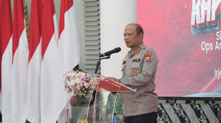 Kapolda Jatim Kukuhkan Satgas Sentot Prawirodirdjo, Perkuat Sinergi Keamanan Jelang 1 Suro di Kota Madiun
