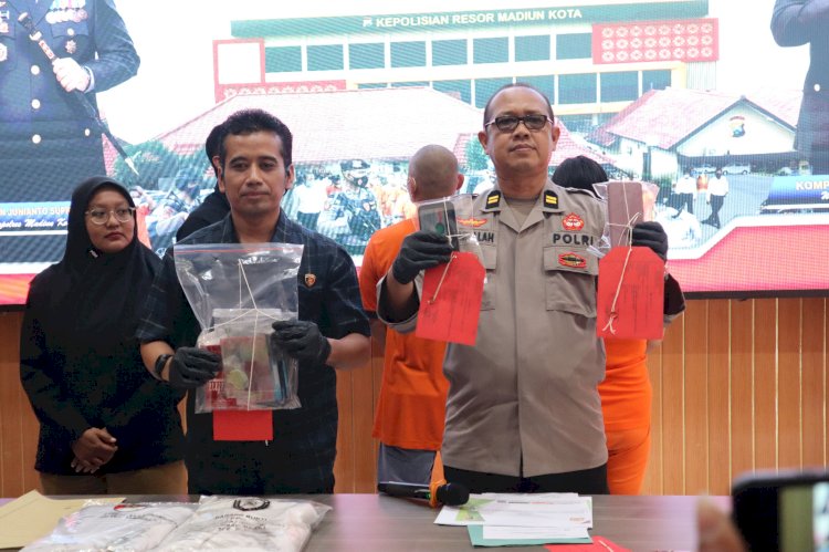 Polres Madiun Kota Berhasil Ungkap Kasus TPPO Amankan 2 Orang Tersangka