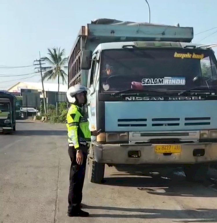 Polres Pasuruan Kota Atensi 3 Jenis Kendaraan Penyebab Kecelakaan di Operasi Patuh Semeru 2025