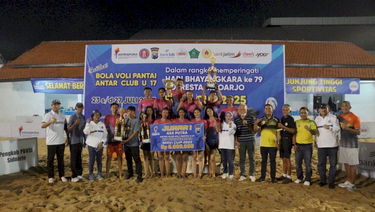 Kapolresta Sidoarjo Apresiasi Potensi Pemain Muda di MAVI Cup 2025