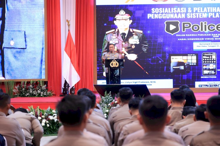 Polri Gelar Sosialisasi Policetube, Perkuat Transparansi dan Publikasi Kegiatan Kepolisian