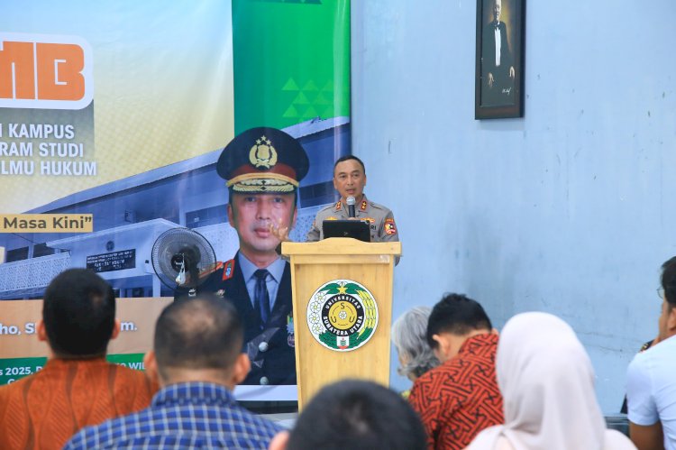 Isi Kuliah Umum di FH USU, Kadivhumas Polri Ajak Perkuat Rasa Cinta Tanah Air