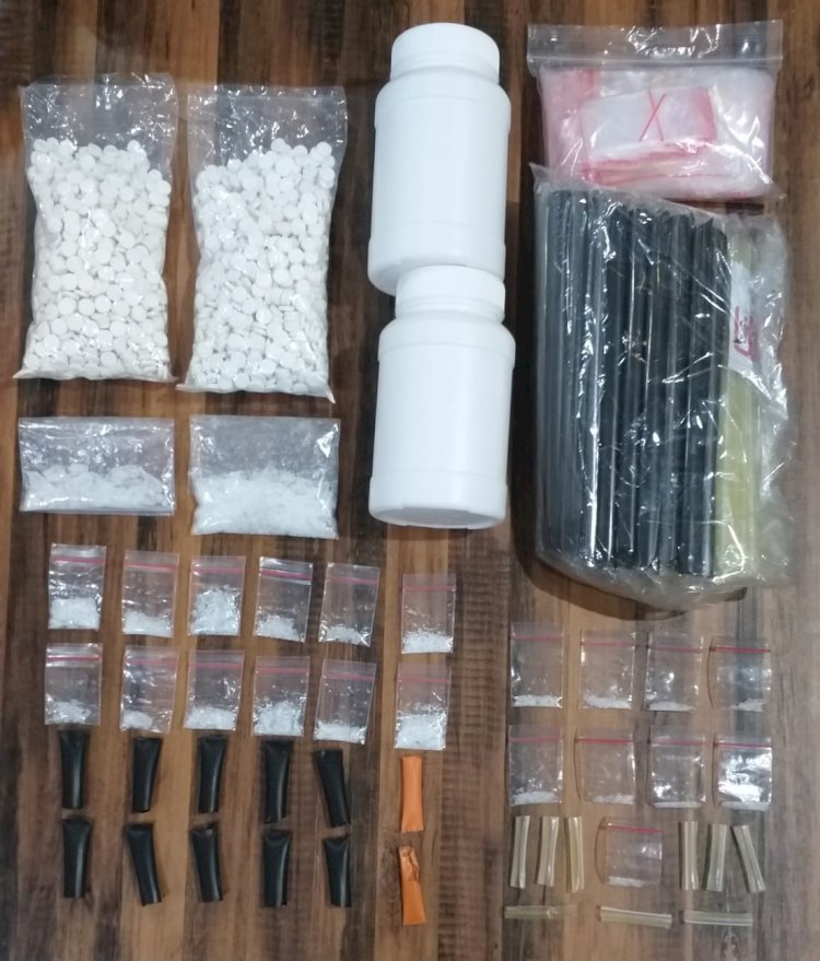 Polrestabes Surabaya Amankan 2 Tersangka Pengedar Narkoba 109gr Sabu dan 2.000 Pil LL Disita