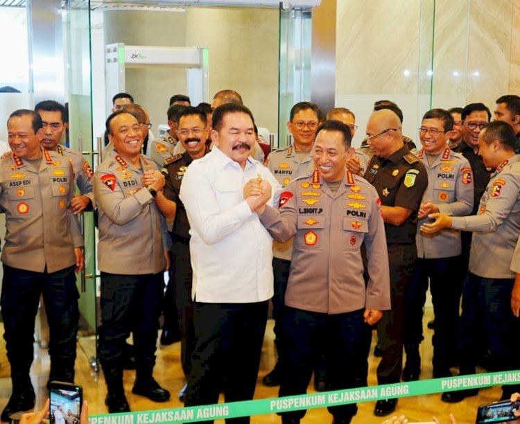 Kapolri dan Jaksa Agung Perkuat Sinergitas Penegakan Hukum Pastikan Soliditas Institusi